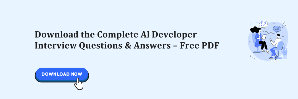 Download the Complete AI Developer Interview Questions – Free PDF